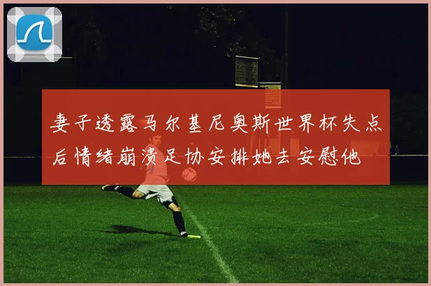 妻子透露马尔基尼奥斯世界杯失点后情绪崩溃足协安排她去安慰他